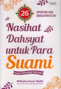 Image of 26 Nasihat Dahsyat untuk Para Suami: Kunci Keluarga Sakinah